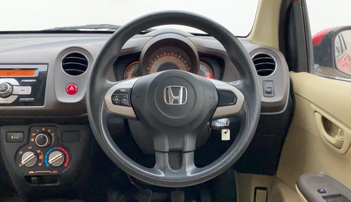 2012 Honda Brio S MT, Petrol, Manual, 35,268 km, Steering Wheel Close Up