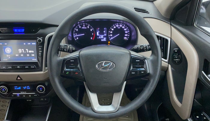 2015 Hyundai Creta 1.6 SX PLUS PETROL, Petrol, Manual, 59,383 km, Steering Wheel Close Up
