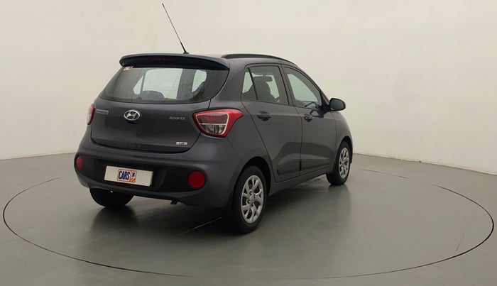 2018 Hyundai Grand i10 SPORTZ 1.2 KAPPA VTVT, Petrol, Manual, 20,257 km, Right Back Diagonal