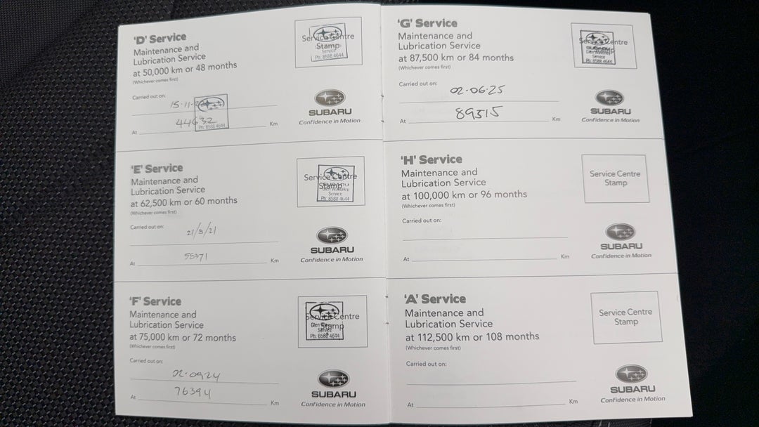 2018 Subaru Forester 2.5i (AWD), Automatic, 99514 km, Service History