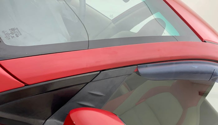 2012 Honda Brio S MT, Petrol, Manual, 91,444 km, Left A pillar - Paint is slightly faded