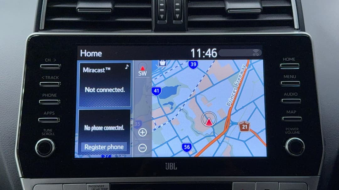 2022 Toyota Landcruiser Prado Vx, Automatic, 53273 km, Infotainment System