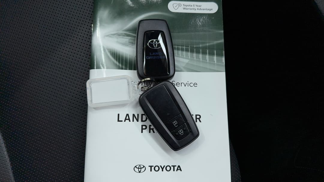 2022 Toyota Landcruiser Prado Vx, Automatic, 53273 km, Key Close-up