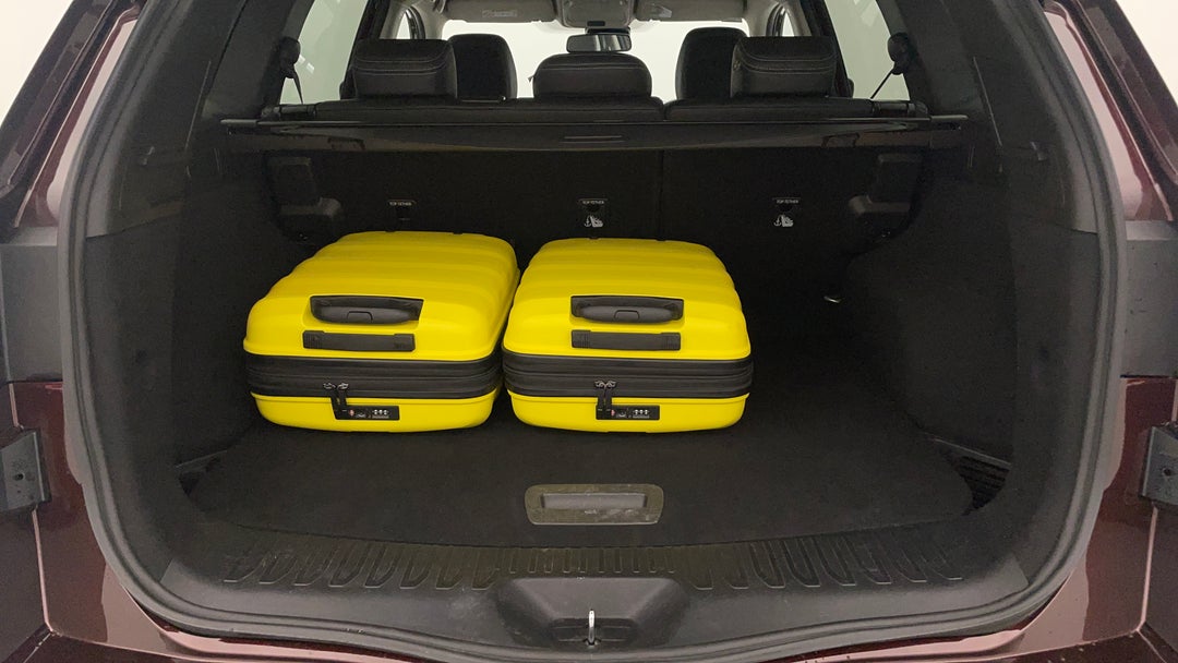 Boot Inside View with Luggage