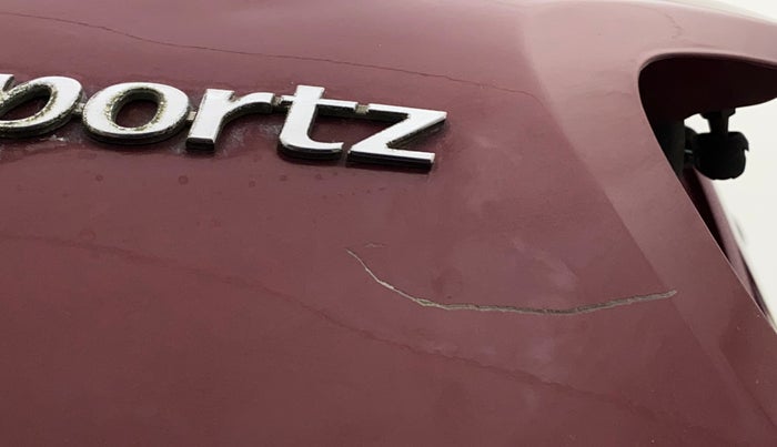 2016 Hyundai Grand i10 SPORTZ 1.2 KAPPA VTVT, Petrol, Manual, 82,347 km, Dicky (Boot door) - Slightly dented