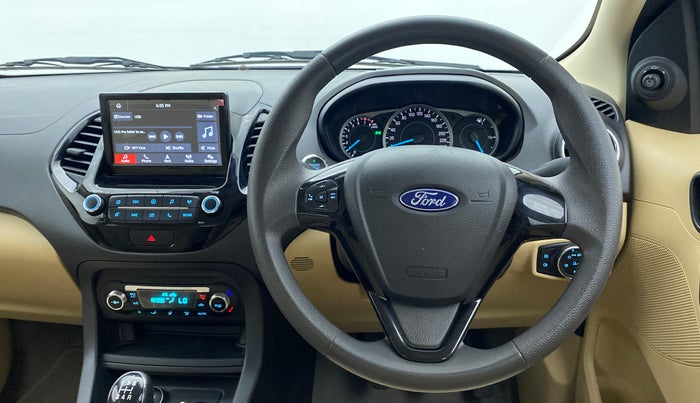 2019 Ford Figo Aspire 1.2 TITANIUM PETROL, Petrol, Manual, 7,756 km, Steering Wheel Close Up