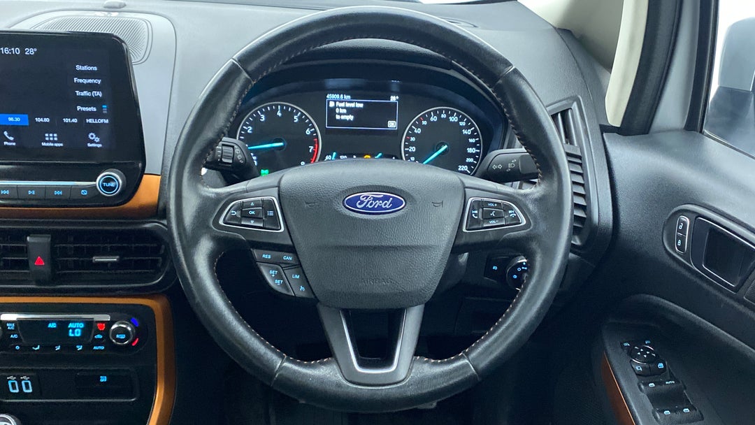 Steering Wheel Close Up