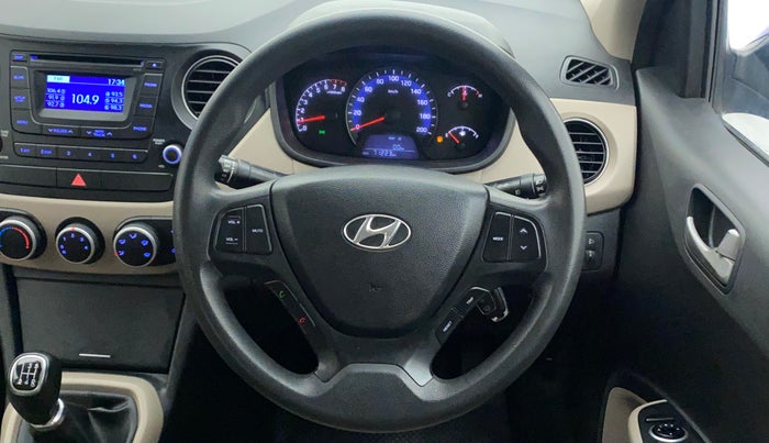 2014 Hyundai Xcent S 1.2, Petrol, Manual, 71,223 km, Steering Wheel Close Up