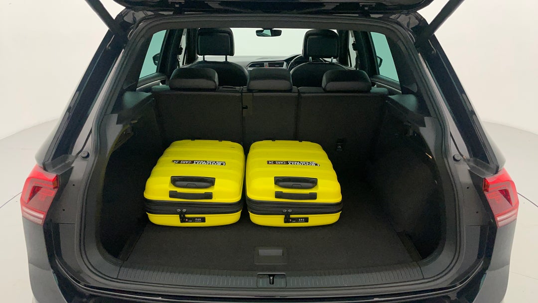 Boot Inside View with Luggage