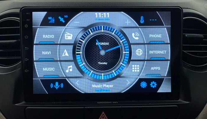 2016 Hyundai Grand i10 ASTA 1.2 KAPPA VTVT, Petrol, Manual, 97,399 km, Infotainment System