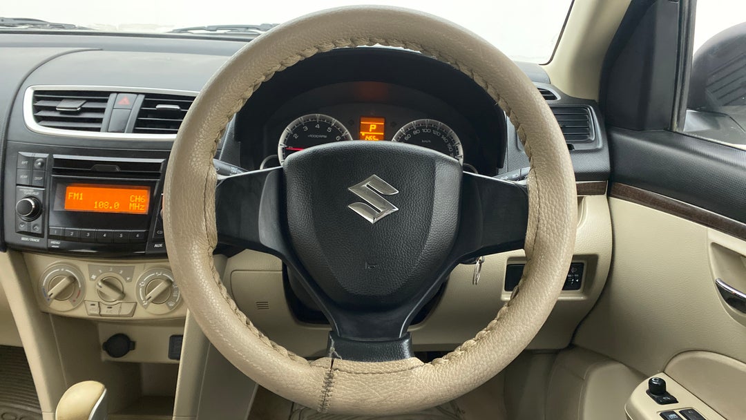 Steering Wheel Close Up
