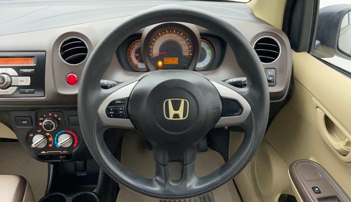 2012 Honda Brio 1.2 S MT I VTEC, Petrol, Manual, 34,283 km, Steering Wheel Close Up