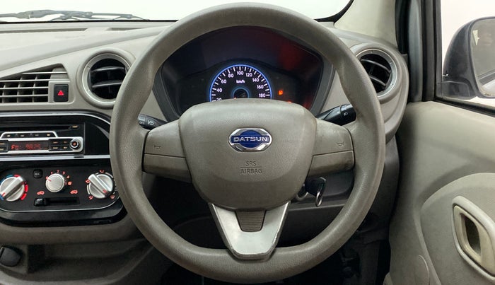 2017 Datsun Redi Go S, Petrol, Manual, 58,378 km, Steering Wheel Close Up