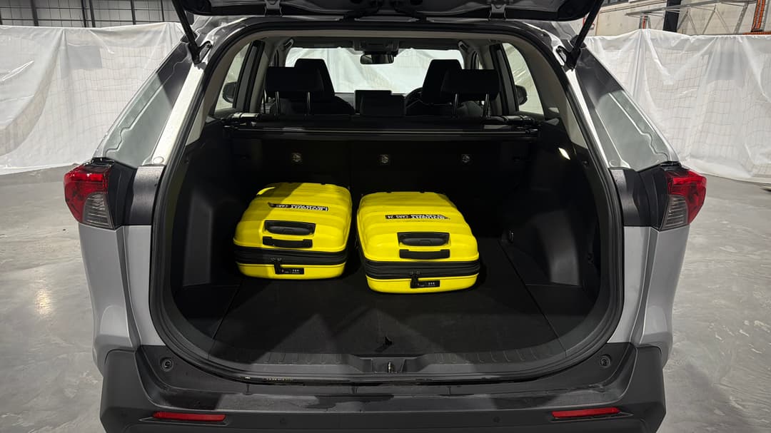 2025 Toyota RAV4 Gx (2WD) Hybrid, Automatic, 19941 km, Boot Inside View with Luggage