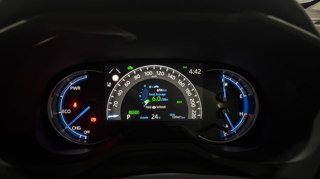 2025 Toyota RAV4 Gx (2WD) Hybrid, Automatic, 19941 km, Odometer View