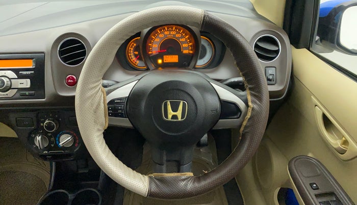 2012 Honda Brio S MT, Petrol, Manual, 63,062 km, Steering Wheel Close Up
