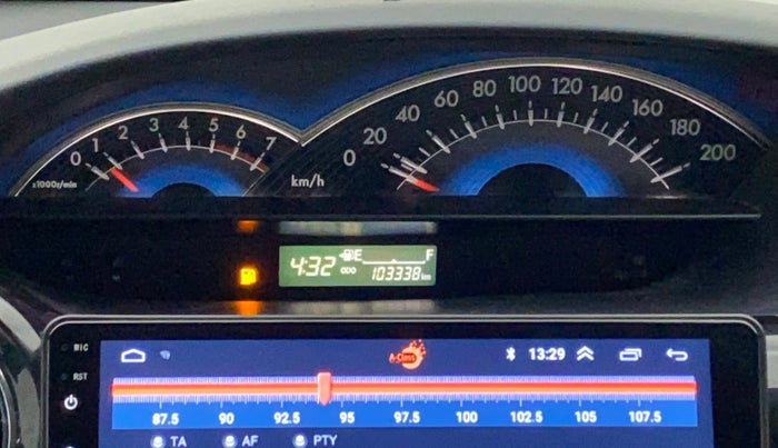 2014 Toyota Etios CROSS 1.4 VD, Diesel, Manual, 1,03,338 km, Odometer Image