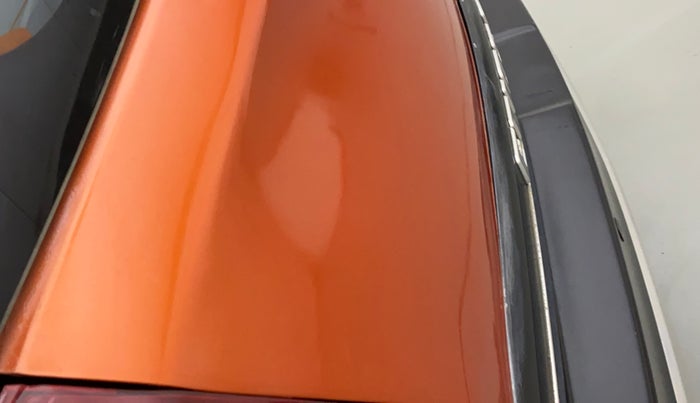 2014 Toyota Etios CROSS 1.4 VD, Diesel, Manual, 1,03,338 km, Dicky (Boot door) - Paint has minor damage