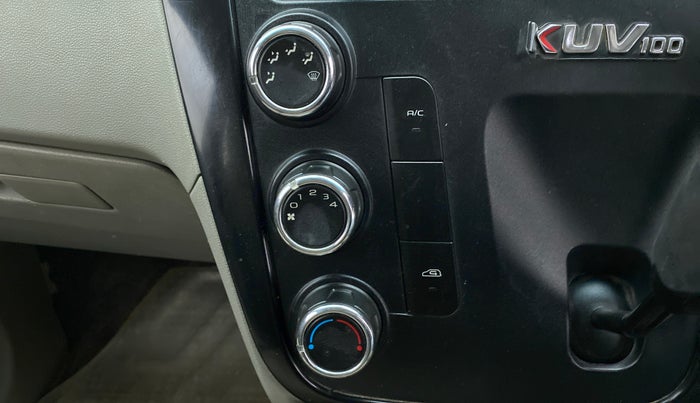 2017 Mahindra Kuv100 K4 6 STR, Petrol, Manual, 49,453 km, AC Unit - Car heater not working