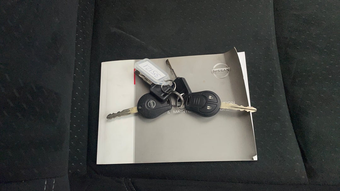 2015 Nissan Navara St (4x4), Automatic, 136655 km, Key Close-up