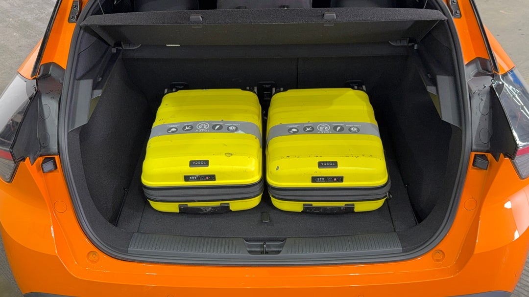 Boot Inside View with Luggage