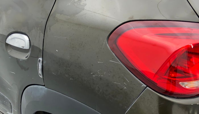 2019 Renault Kwid RXT 0.8, Petrol, Manual, 49,984 km, Left quarter panel - Minor scratches