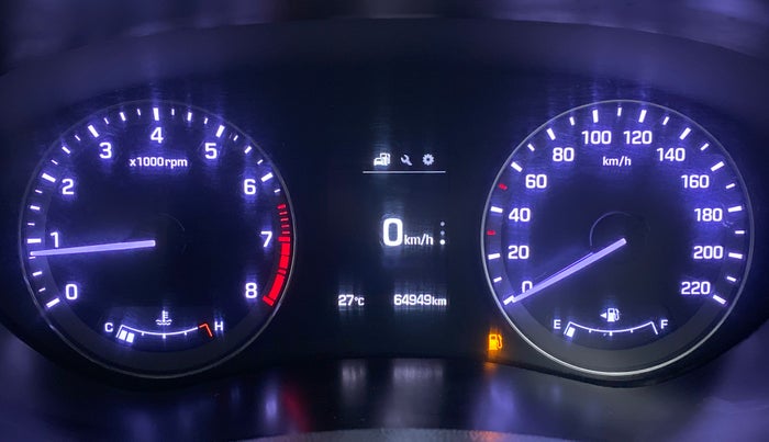 2015 Hyundai Elite i20 ASTA 1.2, Petrol, Manual, 65,092 km, Odometer Image
