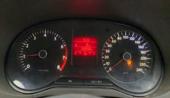 2013 Volkswagen Vento COMFORTLINE MT PETROL, Petrol, Manual, 50,898 km, Odometer Image
