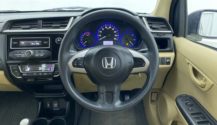 2017 Honda Amaze 1.2 S (O) MT I VTEC, CNG, Manual, 44,892 km, Steering Wheel