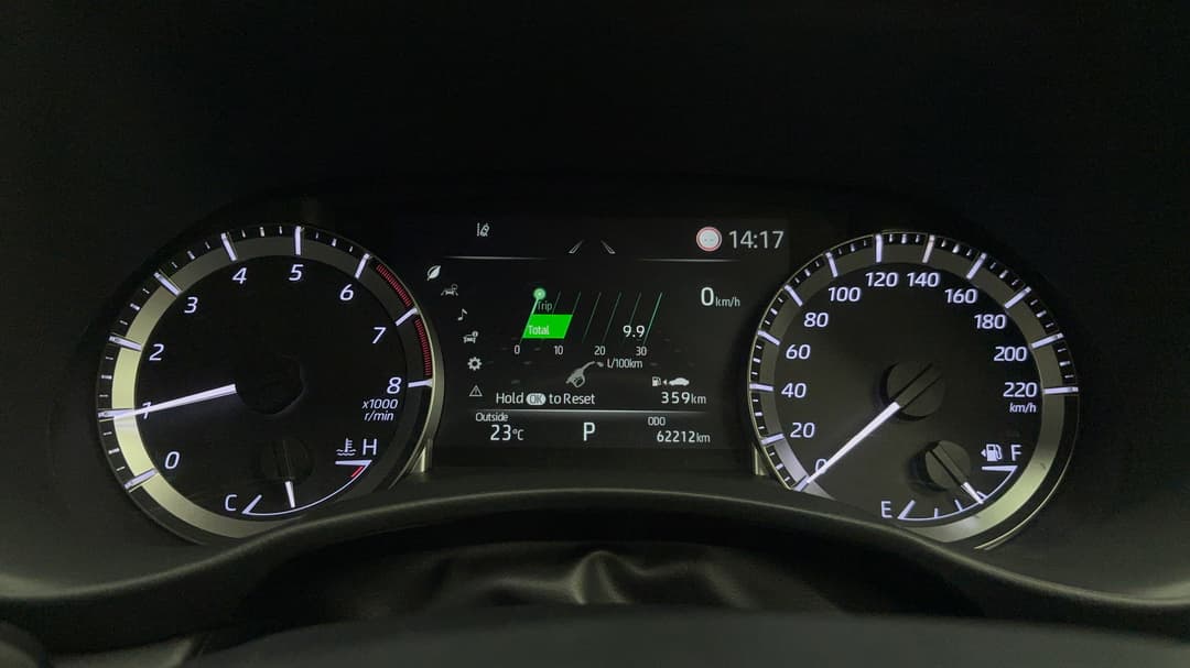 2022 Toyota Kluger Gx 2WD, Automatic, 62212 km, Odometer View