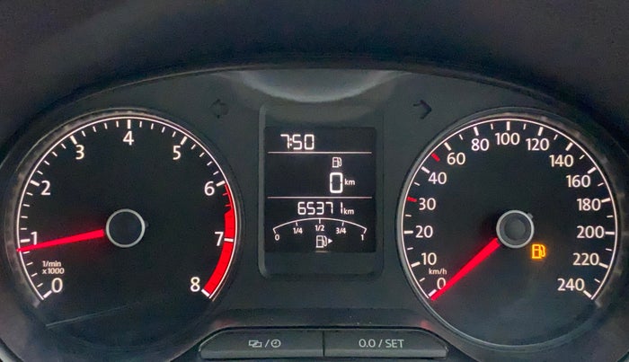 2017 Volkswagen Ameo COMFORTLINE 1.2L, Petrol, Manual, 65,371 km, Odometer Image