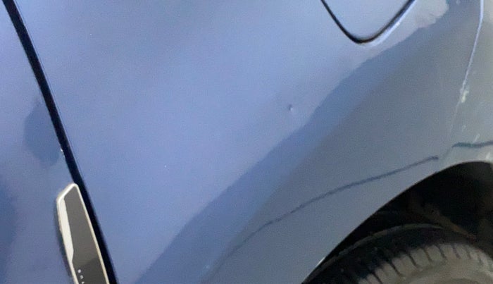2017 Maruti Baleno ZETA CVT PETROL 1.2, Petrol, Automatic, 86,552 km, Left quarter panel - Minor scratches