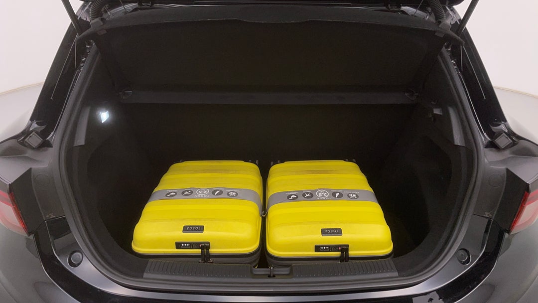 Boot Inside View with Luggage