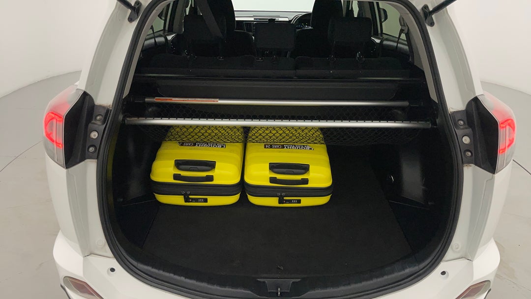 2018 Toyota RAV4 Gx (4x4), Automatic, 106869 km, Boot Inside View with Luggage