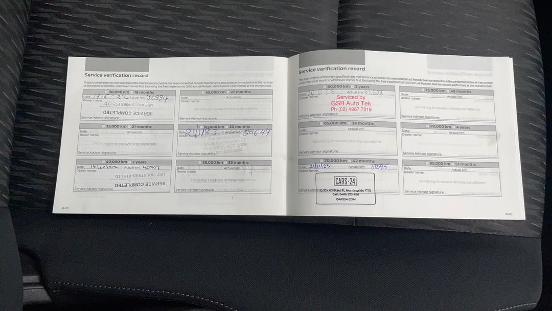 2020 Nissan X-trail St 7 Seat (2wd) (5yr), Automatic, 67596 km, Service History