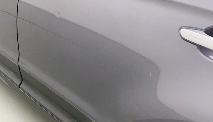 2016 Hyundai Creta SX PLUS 1.6 PETROL, Petrol, Manual, 1,18,694 km, Rear left door - Minor scratches