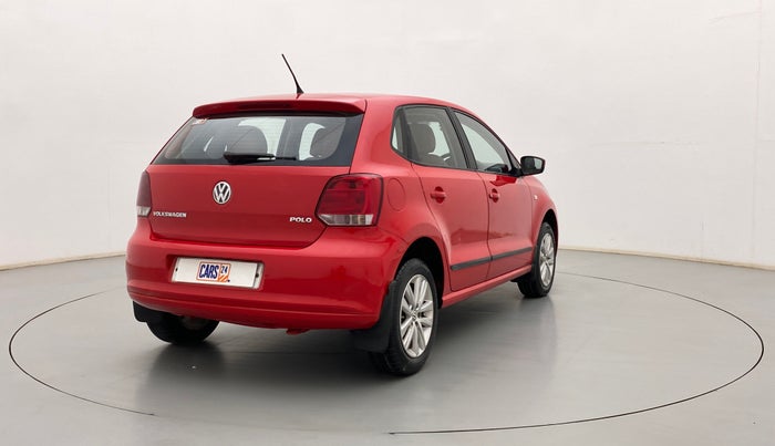 2013 Volkswagen Polo HIGHLINE1.2L, Petrol, Manual, 79,701 km, Right Back Diagonal