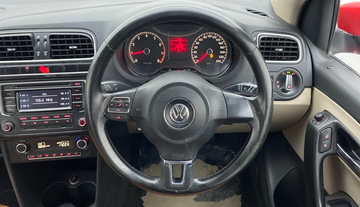 2013 Volkswagen Polo HIGHLINE1.2L, Petrol, Manual, 79,701 km, Steering Wheel Close Up