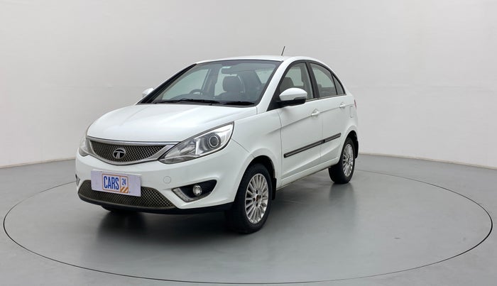 2015 Tata Zest XT QUADRAJET 90PS, Diesel, Manual, 72,219 km, Left Front Diagonal