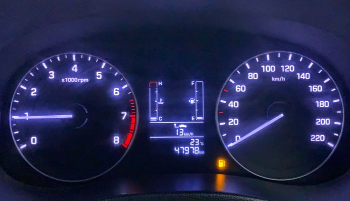 2017 Hyundai Creta 1.6 E + VTVT, Petrol, Manual, 48,030 km, Odometer Image