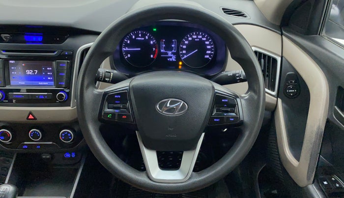 2017 Hyundai Creta 1.6 E + VTVT, Petrol, Manual, 48,030 km, Steering Wheel Close Up