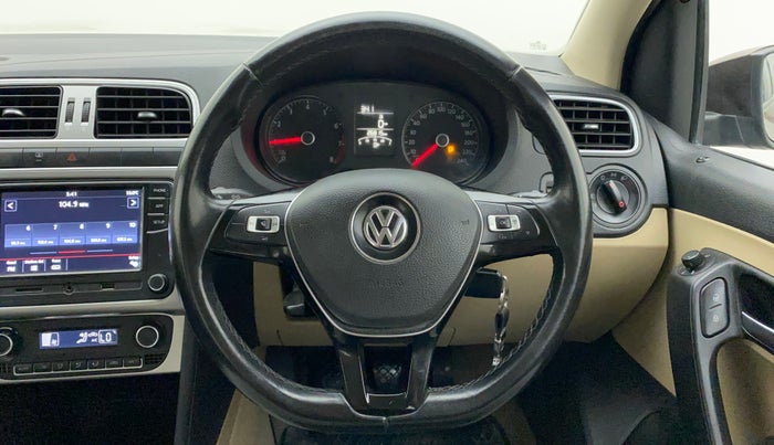 2018 Volkswagen Ameo HIGHLINE PLUS 1.0L 16 ALLOY, Petrol, Manual, 26,815 km, Steering Wheel Close Up