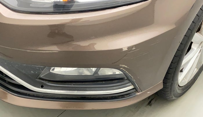 2018 Volkswagen Ameo HIGHLINE PLUS 1.0L 16 ALLOY, Petrol, Manual, 26,815 km, Front bumper - Minor scratches