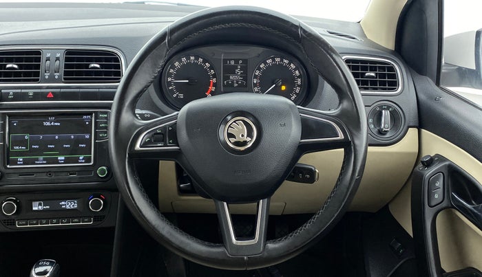 2018 Skoda Rapid Style 1.5 TDI AT, Diesel, Automatic, 82,091 km, Steering Wheel Close Up