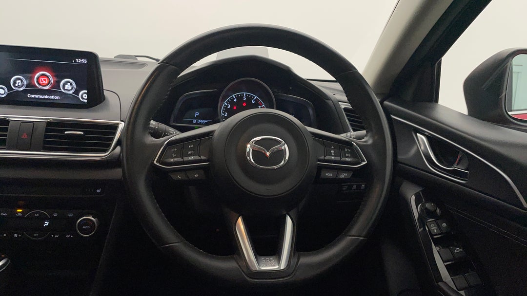2018 Mazda 3 Sp25 Astina (5yr), Automatic, 121289 km, Steering Wheel Close-up