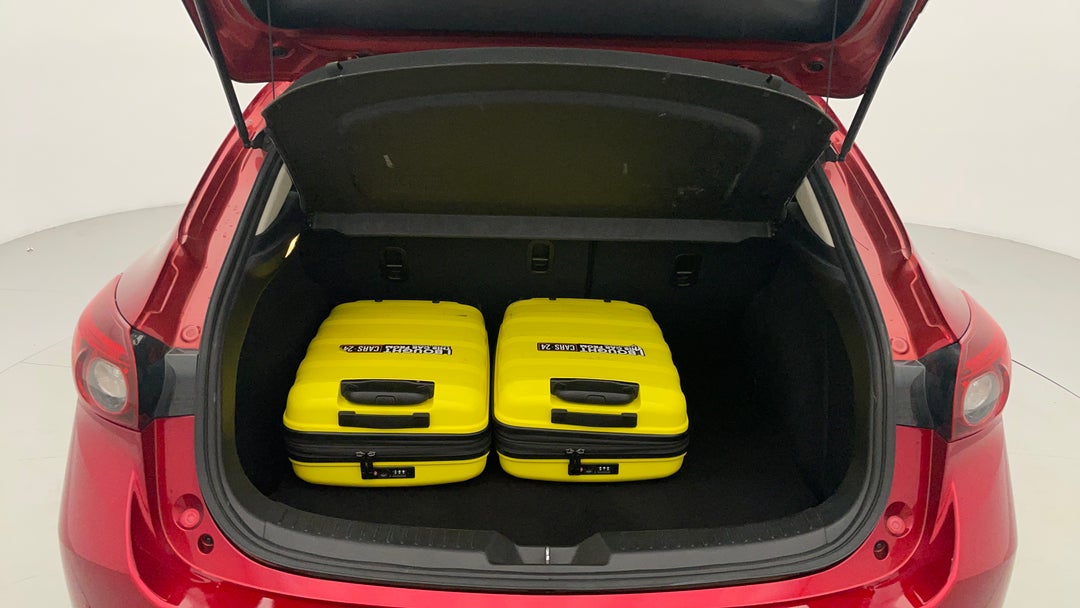2018 Mazda 3 Sp25 Astina (5yr), Automatic, 121289 km, Boot Inside View with Luggage
