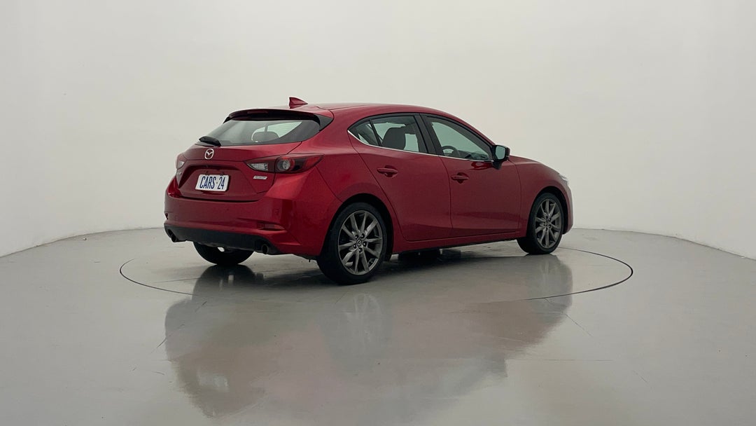 2018 Mazda 3 Sp25 Astina (5yr), Automatic, 121289 km, Right Back Diagonal (45- Degree) View