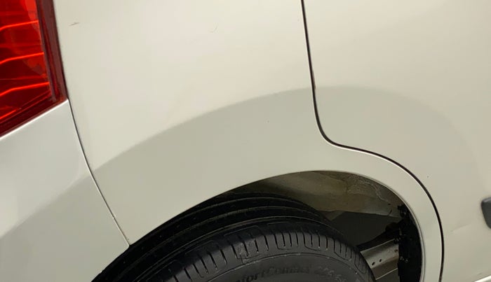 2018 Maruti Wagon R 1.0 LXI CNG, CNG, Manual, 78,223 km, Right quarter panel - Slightly dented