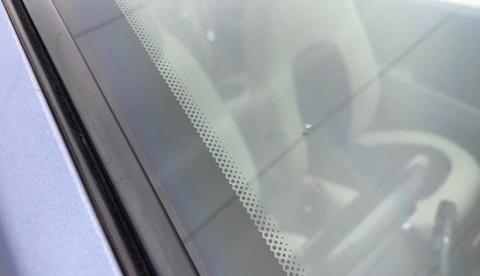 2015 Hyundai Grand i10 ASTA 1.2 KAPPA VTVT, Petrol, Manual, 72,907 km, Front windshield - Minor spot on windshield