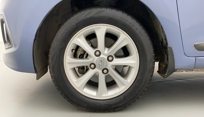 2015 Hyundai Grand i10 ASTA 1.2 KAPPA VTVT, Petrol, Manual, 72,907 km, Left Front Wheel